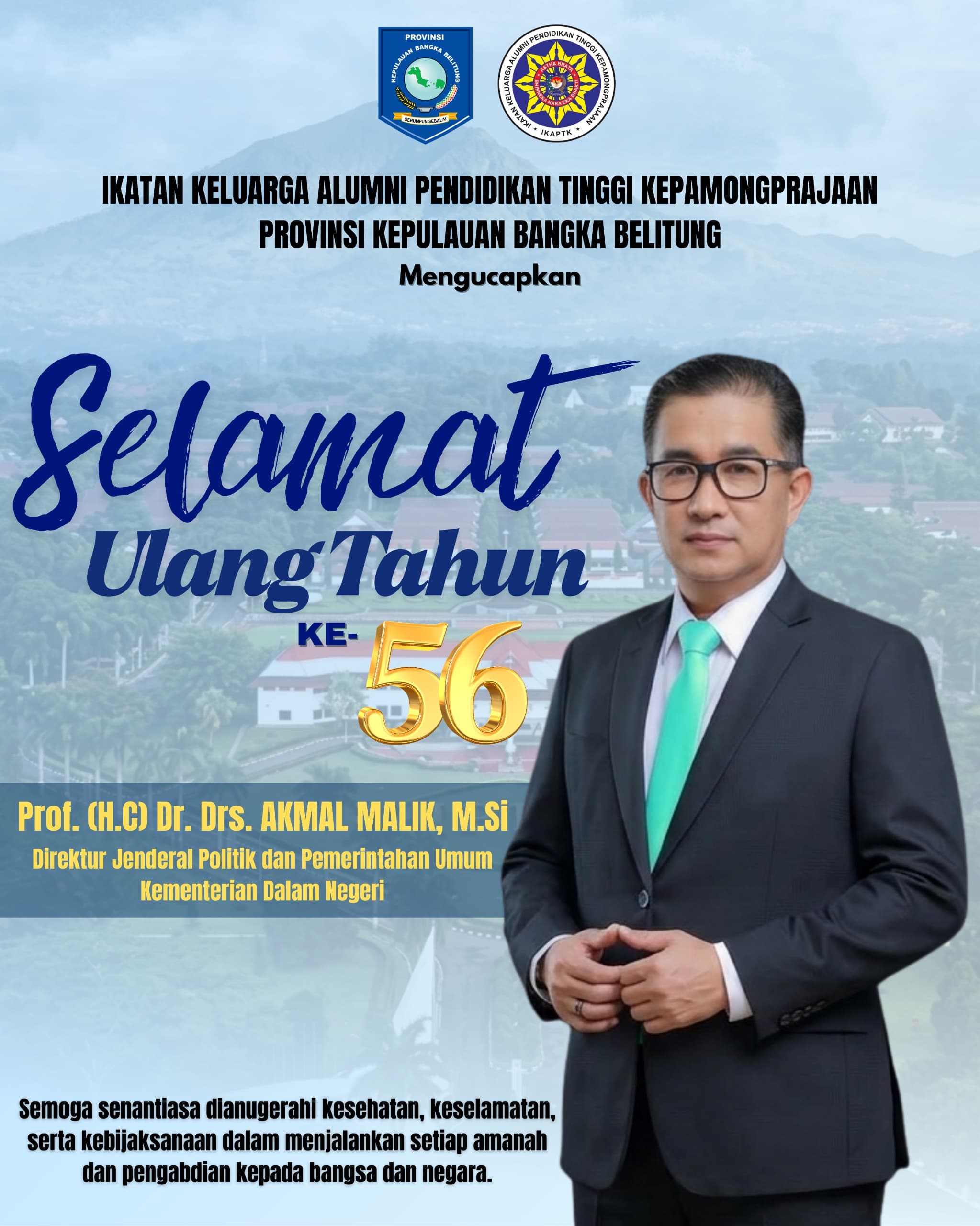 Detail Selamat Ulang Tahun Prof. Akmal