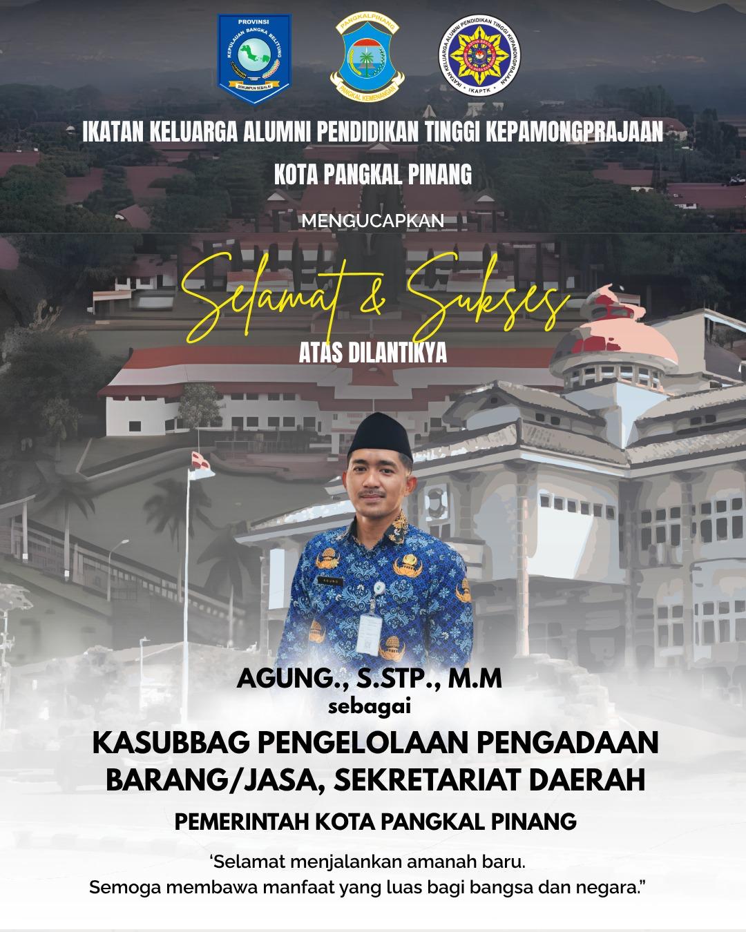 Detail PELANTIKAN PURNA PRAJA IPDN KOTA PANGKALPINANG