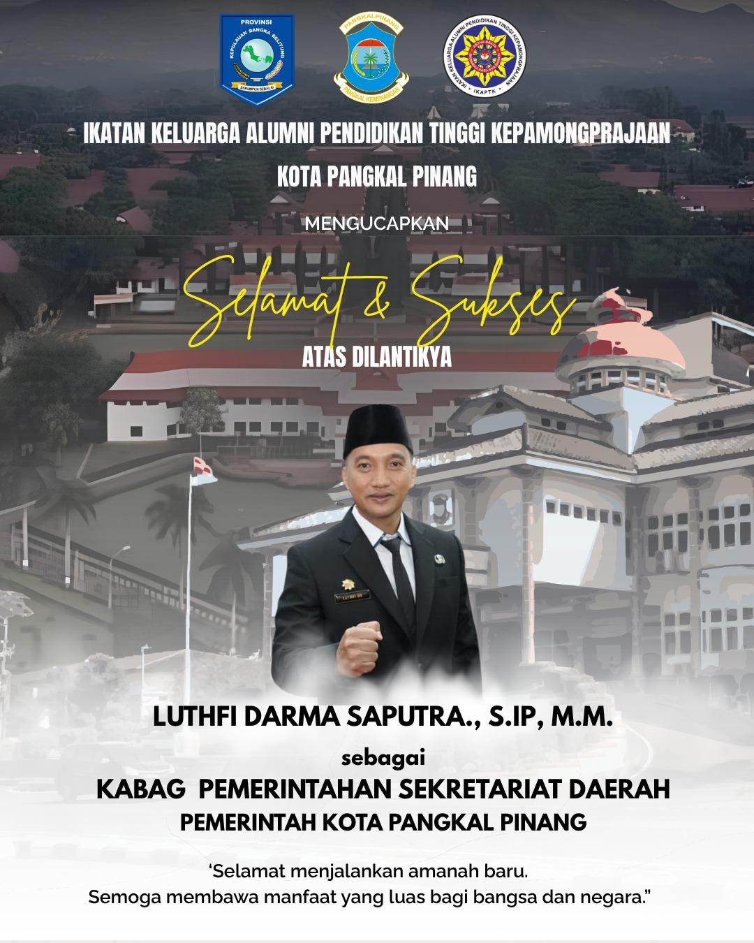 Detail PELANTIKAN PURNA PRAJA IPDN KOTA PANGKALPINANG