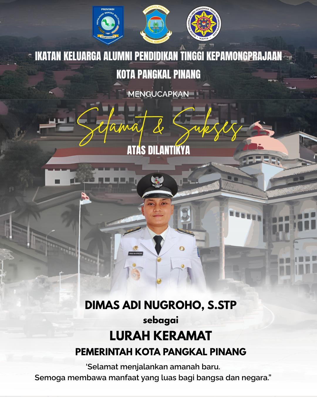 Detail PELANTIKAN PURNA PRAJA IPDN KOTA PANGKALPINANG