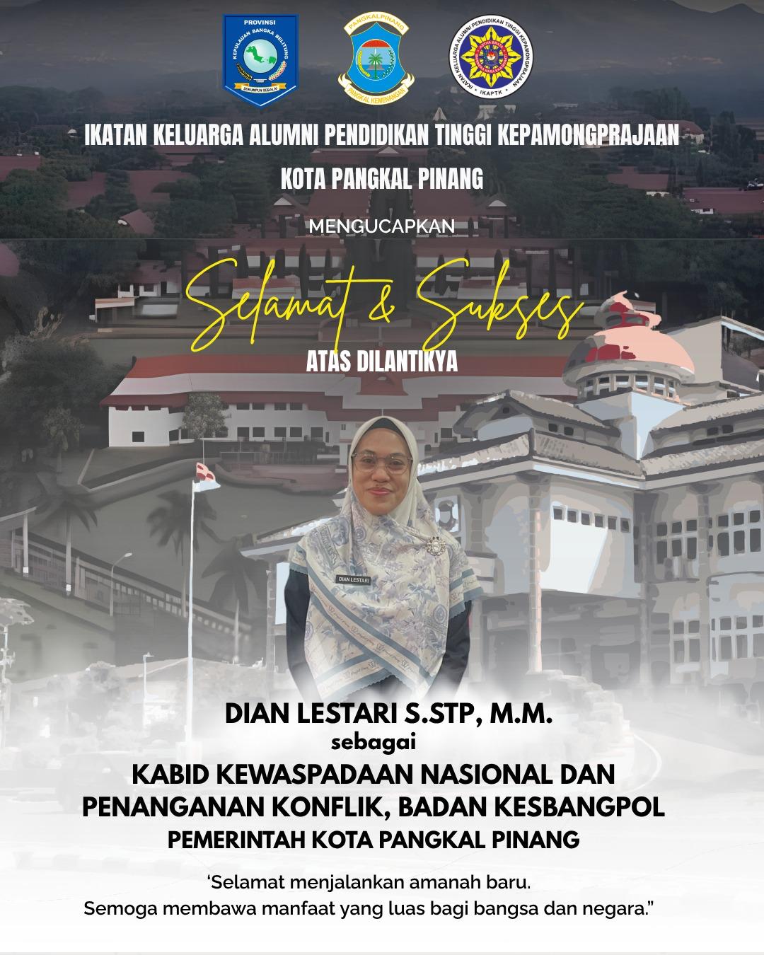 Detail PELANTIKAN PURNA PRAJA IPDN KOTA PANGKALPINANG