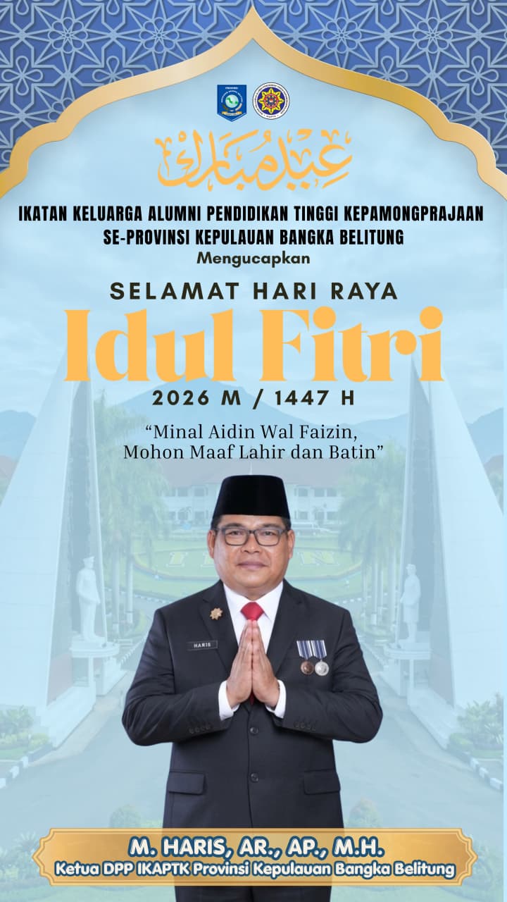 Ucapan Idul Fitri M Haris
