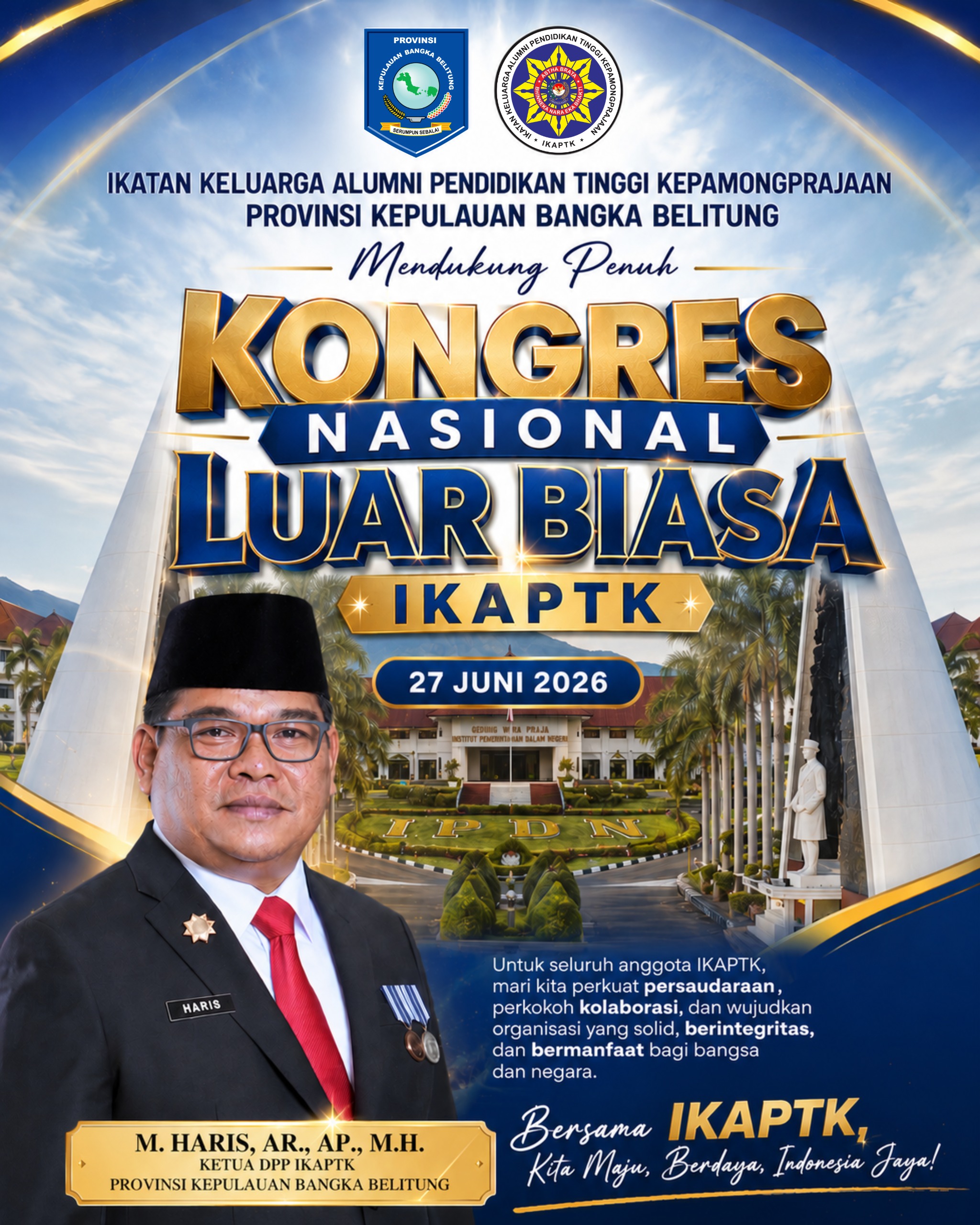 Ucapan Dukungan Kongres Nasional Luar Biasa