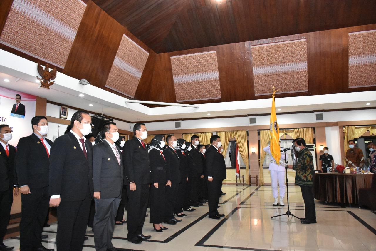 Wakil Gubernur Abdul Fatah Kukuhkan Dewan Pengurus IKAPTK Babel 2020-2025