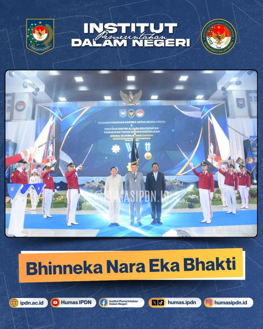 Sambut Indonesia Emas 2045, IPDN gelar kuliah umum kepemimpinan strategis dan ketahanan nasional dengan tema krusial “Kepemimpinan Strategis Menuju Indonesia Emas 2045